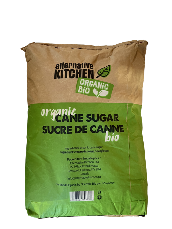 SUCRE DE CANNE BIOLOGIQUE DE COLOMBIE - 25 kg