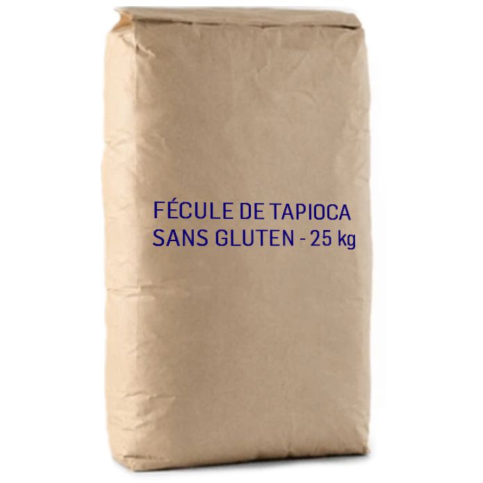 FÉCULE DE TAPIOCA SANS GLUTEN - 25 kg