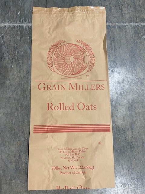FLOCON D'AVOINE RÉGULIER NO 5 SANS GLUTEN - 22.68 kg