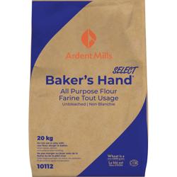 FARINE TOUT-USAGE NON BLANCHIE BAKER'S HAND SELECT - ARDENT MILLS - 20 kg