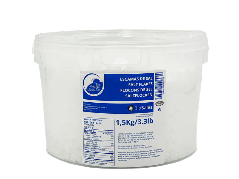 FLOCONS DE SEL DE LA MÉDITERRANÉE - 1.5 kg