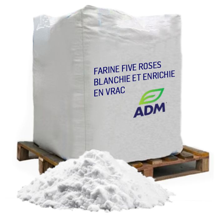 FARINE FIVE ROSES BLANCHIE ET ENRICHIE EN VRAC - ADM - 1000 kg