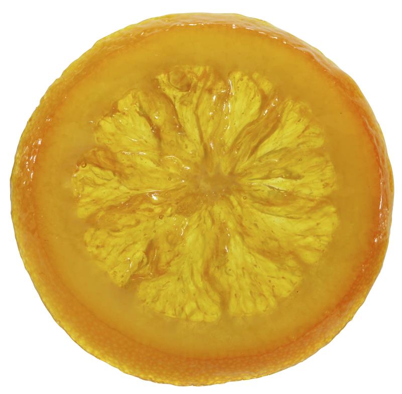 TRANCHES D'ORANGES CONFITES, ÉGOUTTÉES, 50-60 MM - PELLORCE ET JULLIEN 2.5 kg