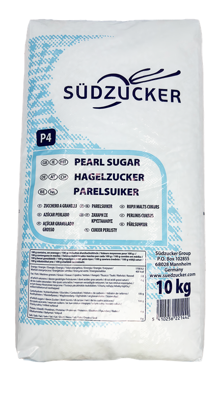 SUCRE PERLÉ P4 - GROS  (4-8 mm) C40 - 10 kg