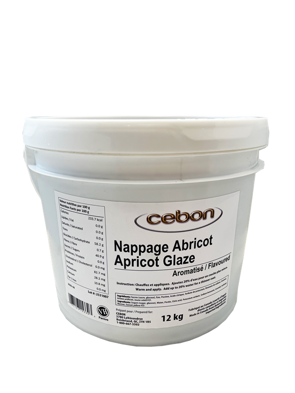 NAPPAGE A SAVEUR D'ABRICOT - CEBON - 12 kg