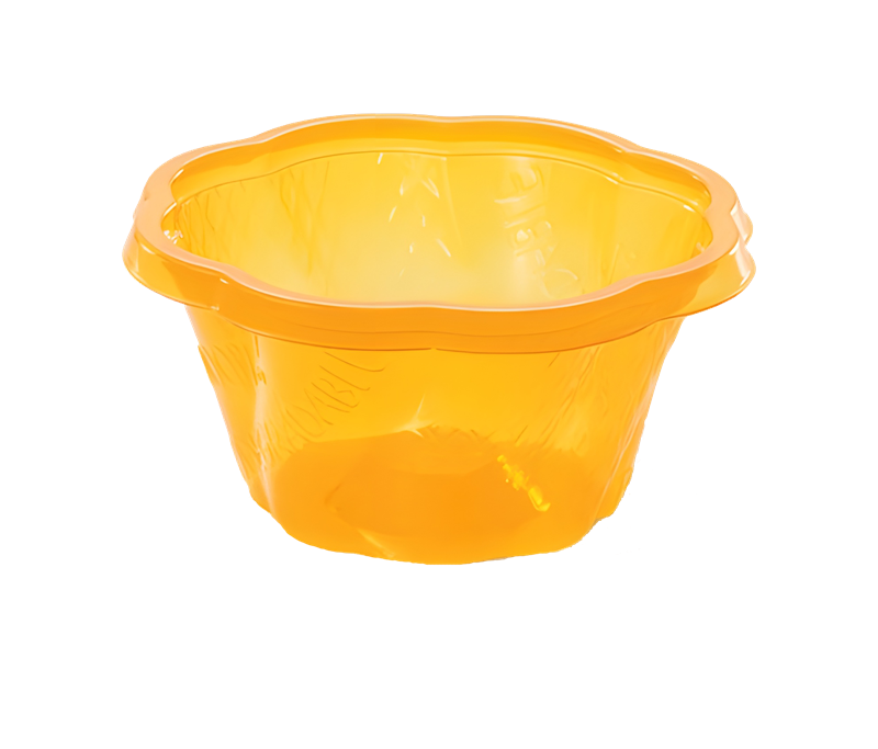 COUPE À CRÈME GLACÉE BIODÉGRADABLE ORANGE 130 ml - 50 UN