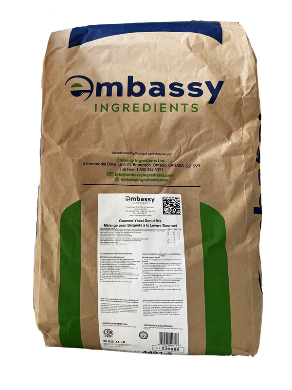 MÉLANGE À BEIGNE LEVURE GOURMET - EMBASSY - 20 kg