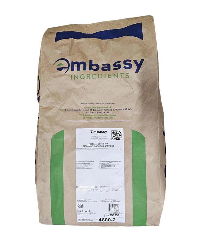 MÉLANGE POUR BISCUIT À L'AVOINE - EMBASSY - 20 kg