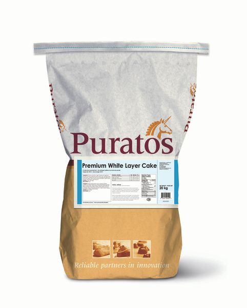 MÉLANGE À GÂTEAU BLANC ÉTAGÉ DE QUALITÉ SUPÉRIEURE - PURATOS - 20 kg
