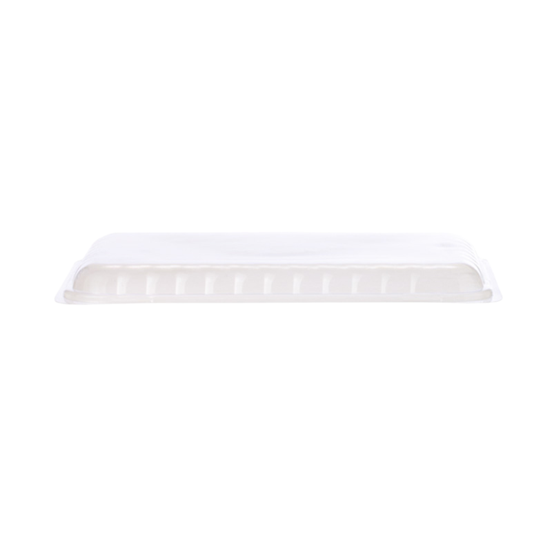 COUVERCLE TRANSPARENT COMPOSTABLE POUR BAC À GELATO - 1000 cc - 200 UN