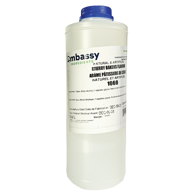 ESSENCE ARTIFICIELLE DE CERISE - EMBASSY - 1 litre