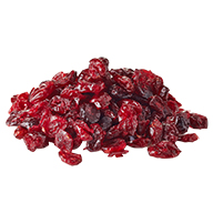 CANNEBERGES SUCRÉES SÉCHÉES TRANCHÉES BIOLOGIQUE 25 LBS