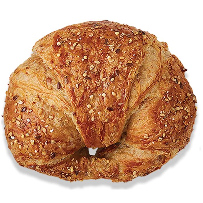 CROISSANT MULTIGRAIN BEURRE COURBE PAC - BRIDOR - 54 x 100 g