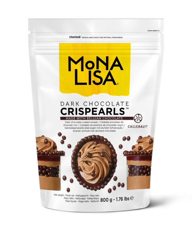 CRISPEARLS™ CÉRÉALES ENROBÉES DE CHOCOLAT NOIR 4 x 800 g