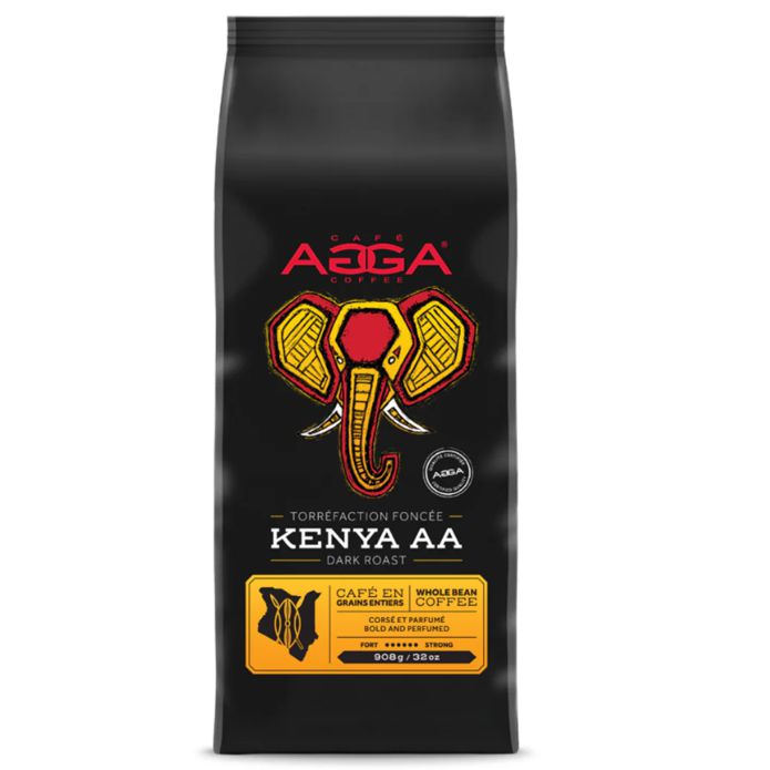 CAFÉ AGGA KENYA AA EN GRAIN  908 g