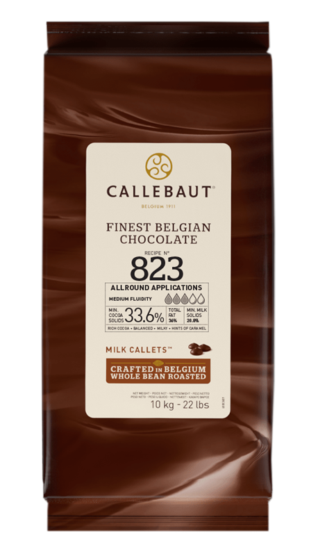 CALLET DE CHOCOLAT AU LAIT 33,6% - CALLEBAUT - 2 x 10 kg