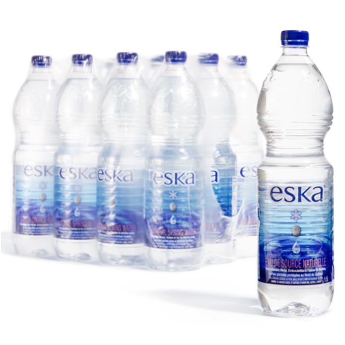 EAU ESKA NATUREL 12 x 1.5 litres