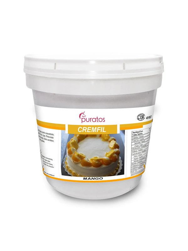 GARNITURE PRÊTE À L'EMPLOI CREMFIL MANGO - PURATOS - 9 kg