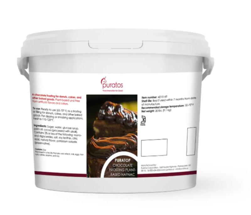 GLAÇAGE PURATOP SWIRL N FROST CHOCOLATE - PURATOS - 20 lb