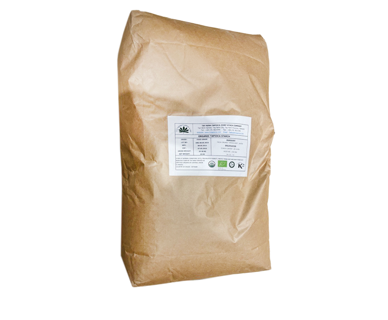 FÉCULE DE TAPIOCA BIOLOGIQUE SANS GLUTEN 25 kg