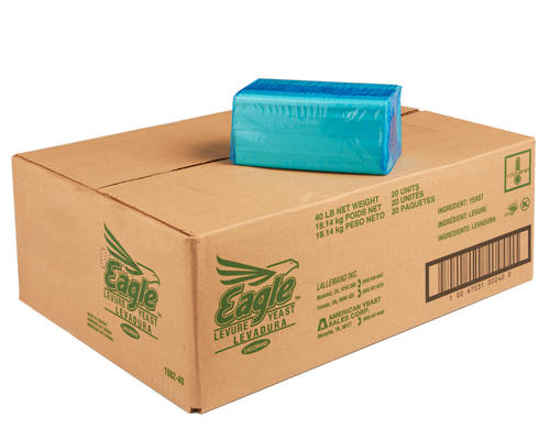 LEVURE FRAÎCHE - LALLEMAND - 20 x 2 lbs - 18.14 kg