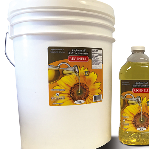 HUILE DE TOURNESOL BIOLOGIQUE RBD 16 litres