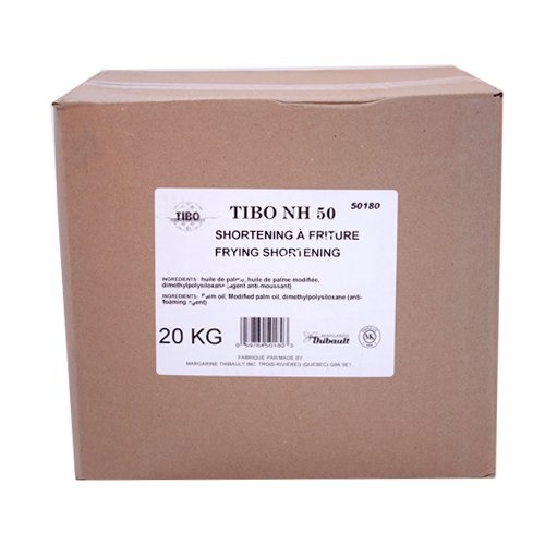 SHORTENING NON HYDROGÉNÉ À FRITURE 20 kg