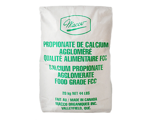 PROPIONATE DE CALCIUM AGGLOMÉRÉ FCC - 20 kg