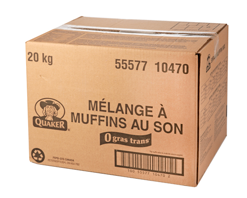 MÉLANGE À MUFFINS AU SON - QUAKER 20 kg