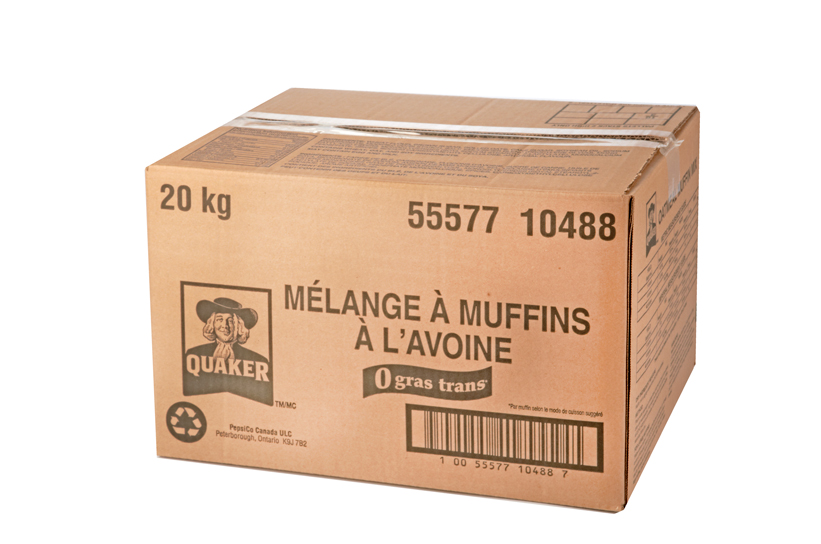 OATMEAL MUFFINS MIX - QUAKER - 20 kg