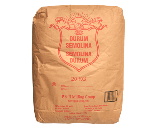 DURUM SEMOLINA No 03 73750 - P&H 20 kg