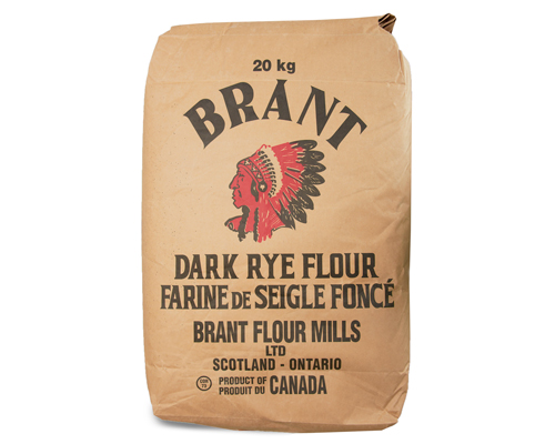 DARK RYE FLOUR - BRANT 20 kg