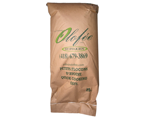 QUICK OATS FLAKES - OLOFEE 25 kg