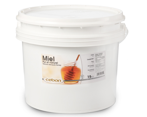 MIEL NATUREL AMBRE No 1 DU CANADA - SUPER CHEF 15 kg