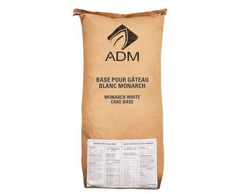 BASE À GÂTEAU BLANC MONARCH - ADM - 20 kg