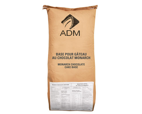 BASE DE MÉLANGE À GÂTEAU AU CHOCOLAT - ADM - 20 kg