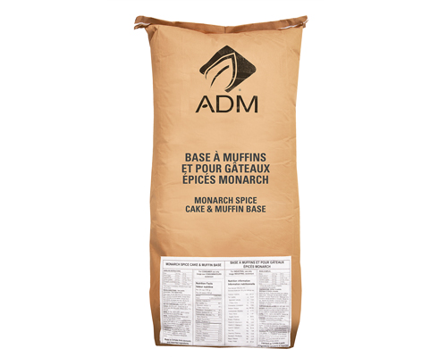 BASE DE MÉLANGE À MUFFIN ET GÂTEAU ÉPICÉ - ADM - 20 kg