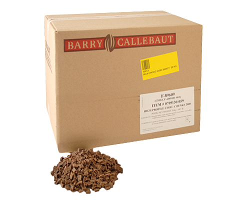 MORCEAUX AU CHOCOLAT NOIR 2000CT - BARRY CALLEBAUT 20 kg