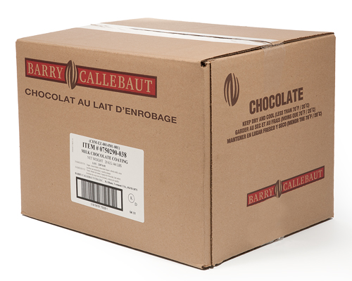 ENROBAGE DE CHOCOLAT AU LAIT 20 kg
