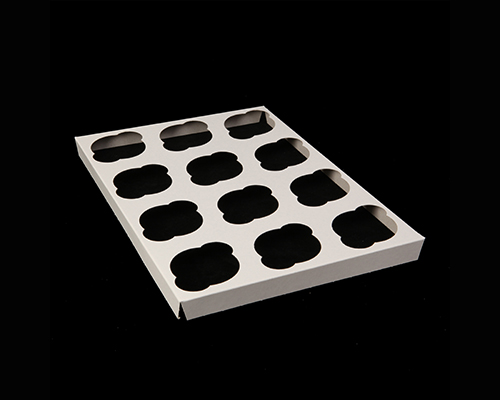 INSERT À CUPCAKE POUR 12 UNITÉS - 100 unités