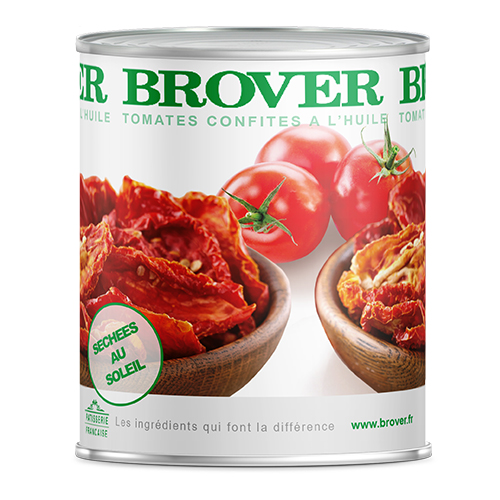 TOMATES CONFITES À L'HUILE - BROVER 850 ml