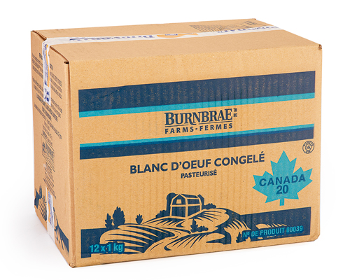 ALBUMEN CONGELÉS (BLANC D'ŒUF) 12 x 1 kg