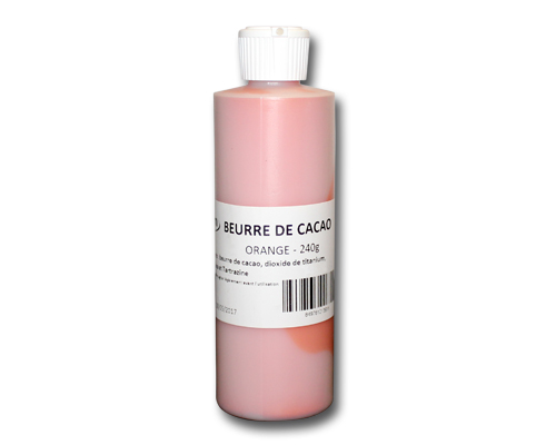 BEURRE DE CACAO ORANGE BOUTEILLE 240 g