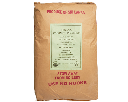 COCONUT MACARON BIOLOGIQUE - TOOTSI 25 lbs - 11.35 kg