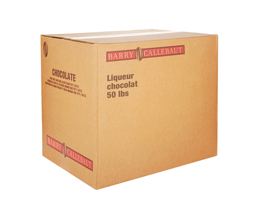 LIQUEUR AU CHOCOLAT - BARRY CALLEBAUT 50 lbs - 22.68 kg