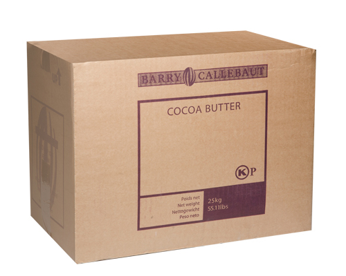 BEURRE DE CACAO EN BLOC - BARRY CALLEBAUT 25 kg