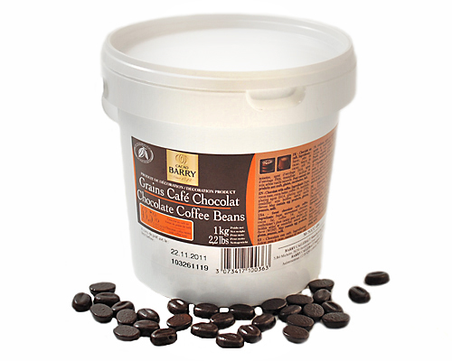 CHOCOLAT NOIR EN FORME DE GRAINS DE CAFÉ - BARRY CALLEBAUT 1 kg