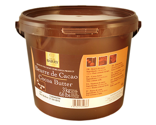BEURRE DE CACAO PISTOLES - CACAO BARRY - 3 kg