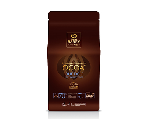 CHOCOLAT NOIR 70% OCOA PISTOLE - CACAO BARRY - 5 kg
