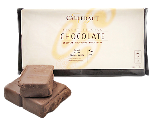 CHOCOLAT NOIR EN BLOCS PARVE 54% - BARRY CALLEBAUT 8 x 2.5 kg